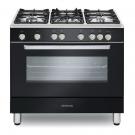 CK 307 G Gas Single cavity range cooker 90 cm in black