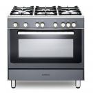 CK 307 GSL Gas Single cavity range cooker 90 cm in slate grey